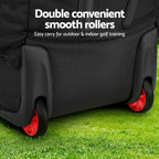 NNEDSZ Golf Travel Bags for Airlines with Wheels Golf Clubs Hard Case Foldable