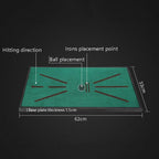 NNEIDS Velvet Golf Swing Exercise Blanket With Track