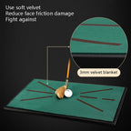 NNEIDS Velvet Golf Swing Exercise Blanket With Track